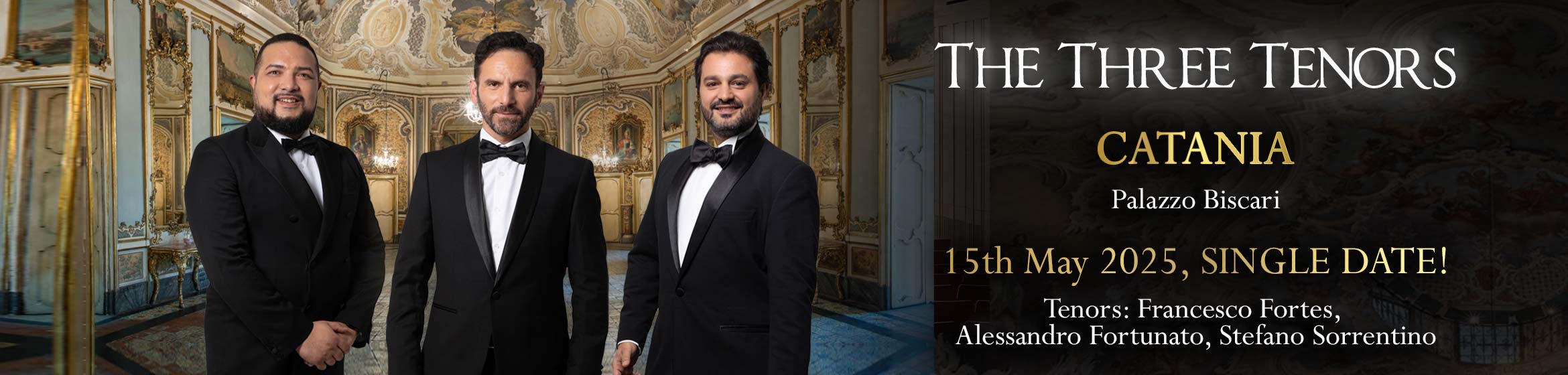 The Three Tenors in Catania Concert Tickets